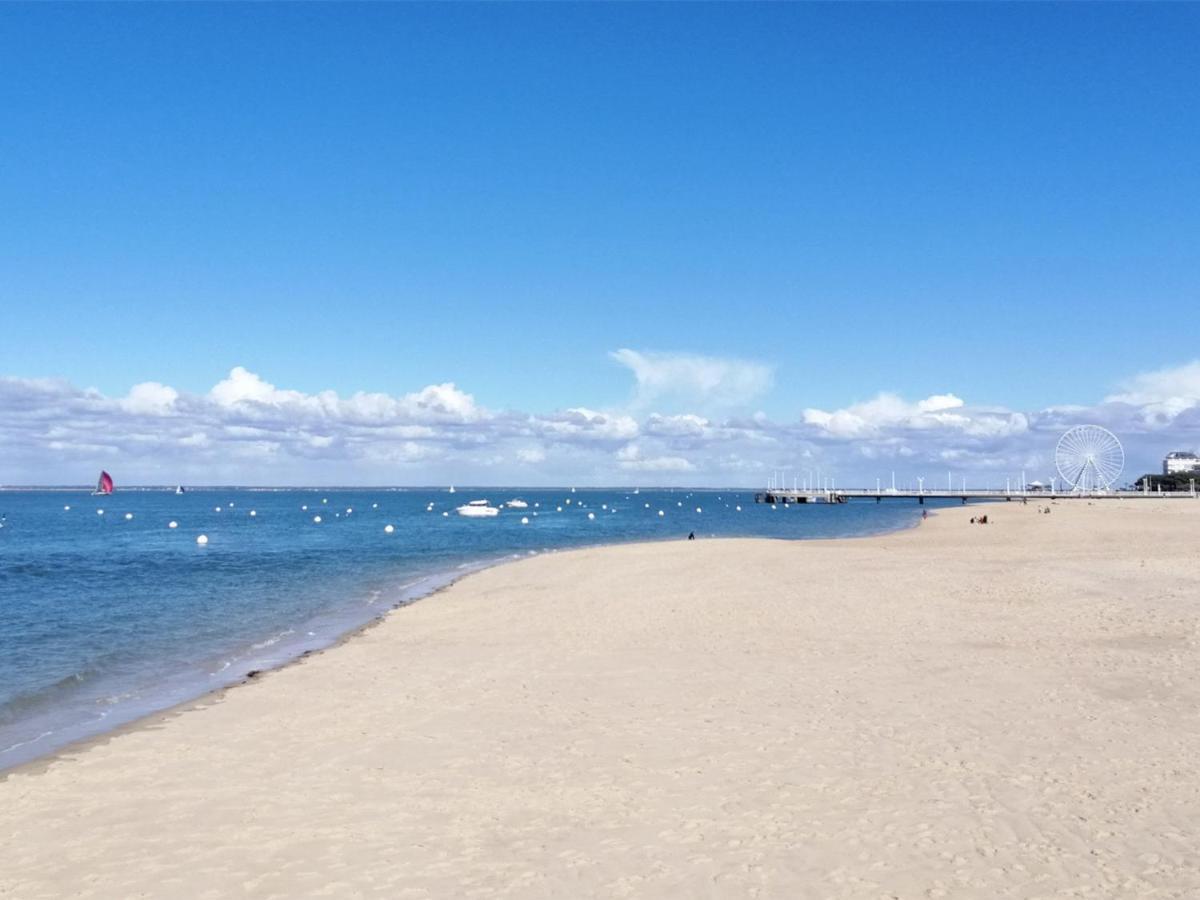 Arcachon Centre : Charmant T2 Avec Loggia, Parking Securise Et Proche Plage - Fr-1-420-61 Exteriör bild
